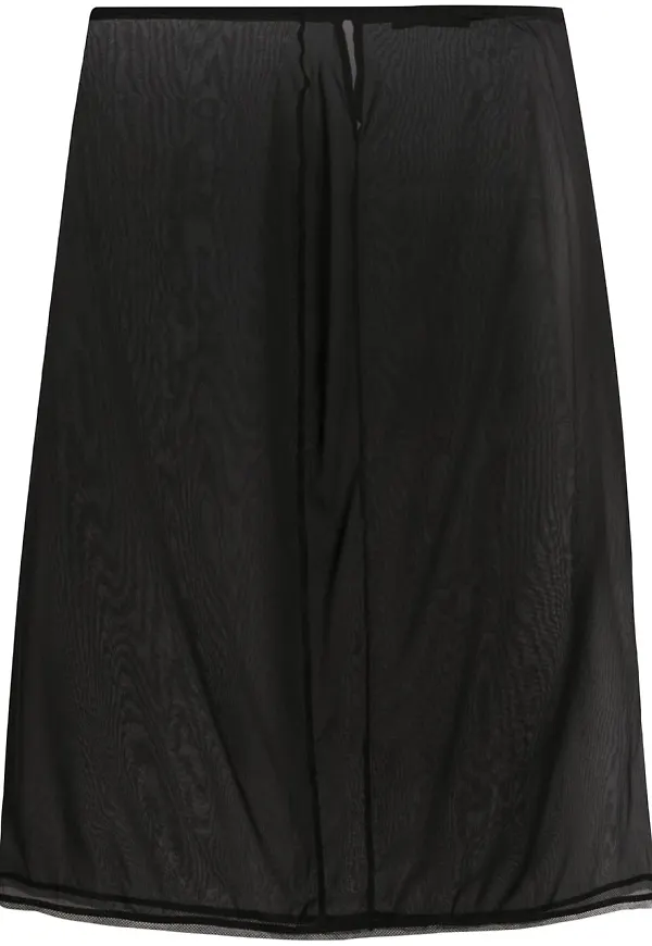Prada sidenkjol - Svart