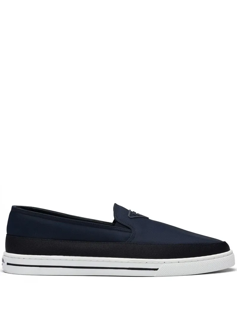 Prada slip on-sneakers - Blå