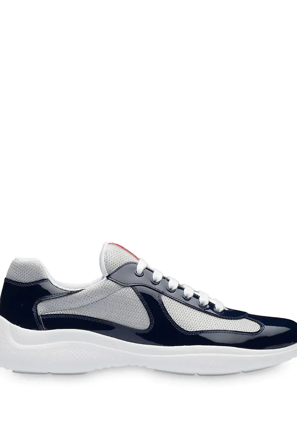 Prada sneakers i tekniskt material - Blå