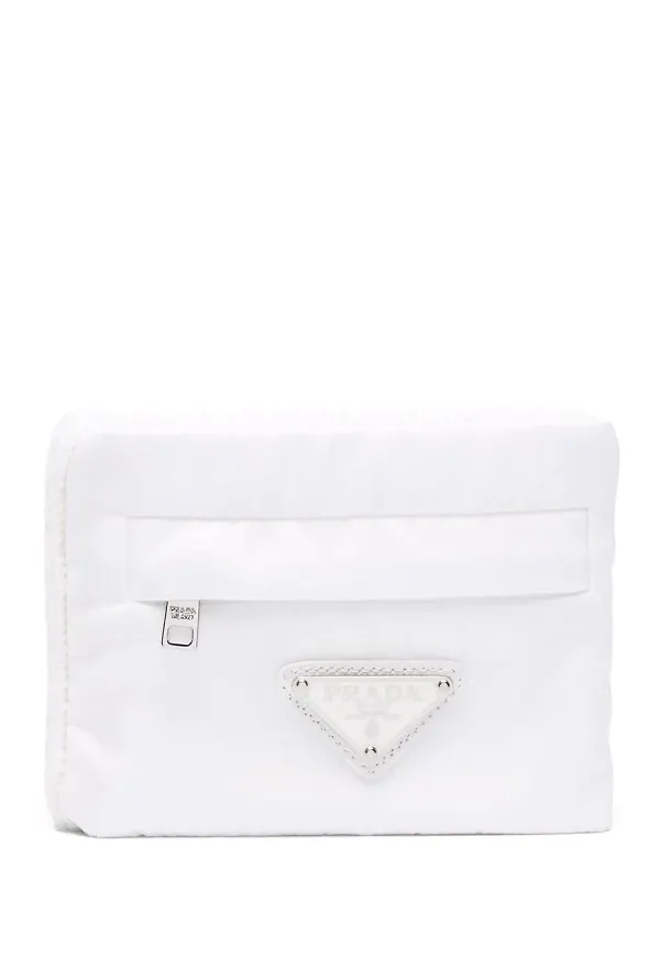 Prada stickad plånbok - Vit