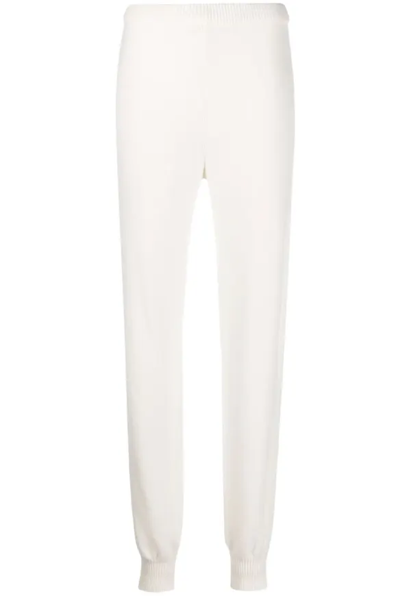 Prada stickade trackpants - Vit