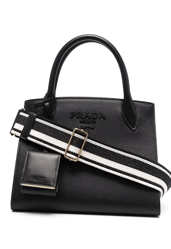 Prada stor totebag - Svart