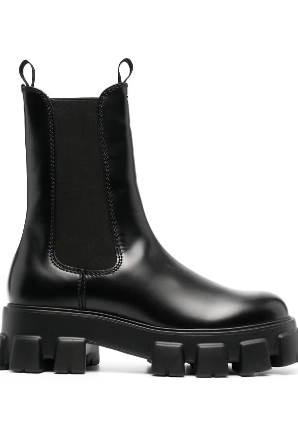 Prada stövletter - Svart