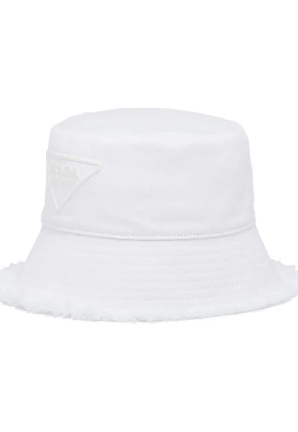 Prada The Drill fiskehatt - Vit