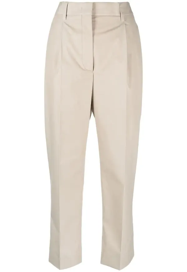 Prada trekvartsbyxor - Neutral