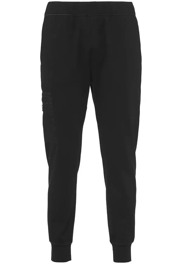 Prada träningsbyxor i fleece - Svart