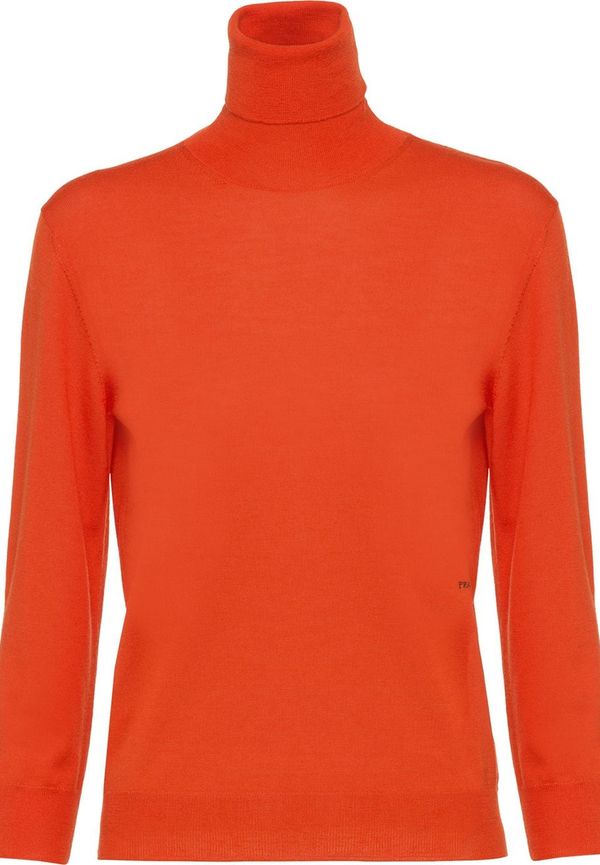 Prada tröja med trekvartsärm - Orange