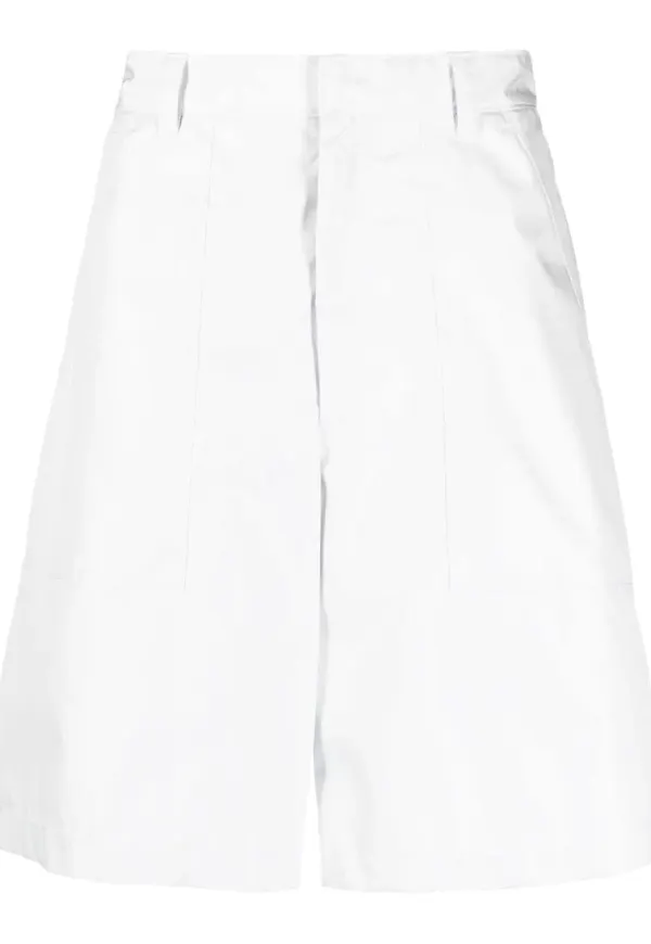 Prada utsvängda shorts - Vit