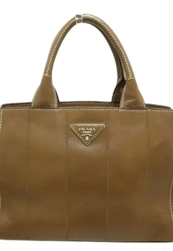 Prada Vintage - Vintage Väskor - Brun - Dam - Storlek: ONE Size
