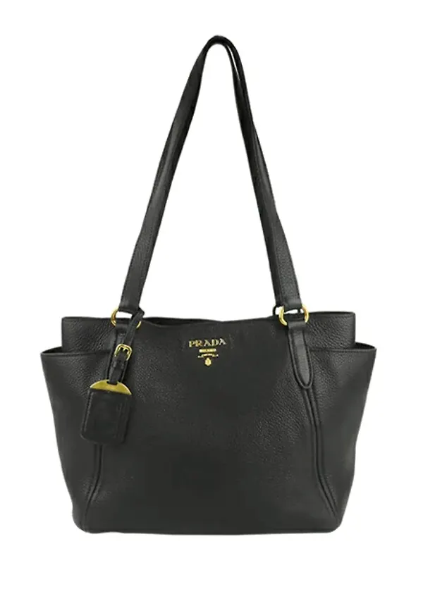 Prada Vitello Daino Leather Shoulder Bag