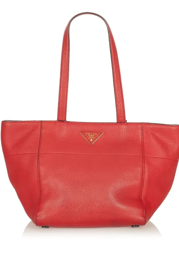 Prada Vitello Daino Tote Bag