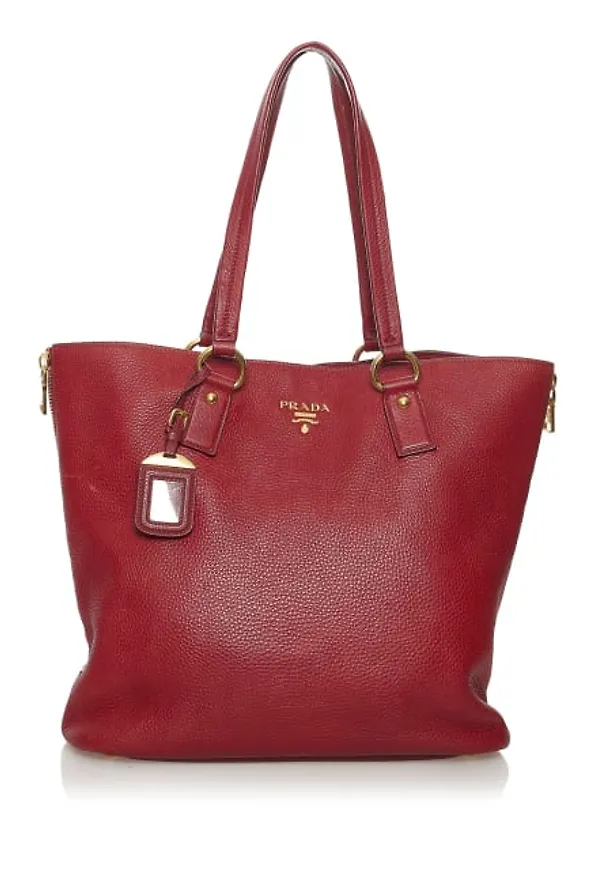 Prada Vitello Daino Tote Bag