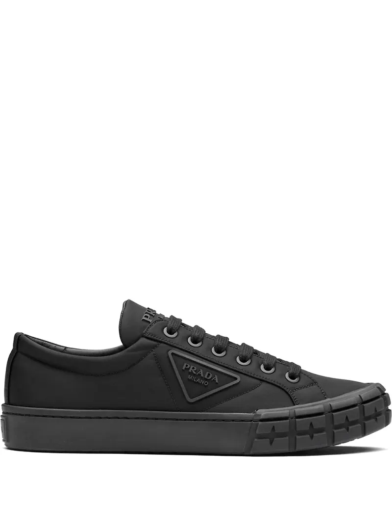 Prada Wheel Cassetta sneakers - Svart
