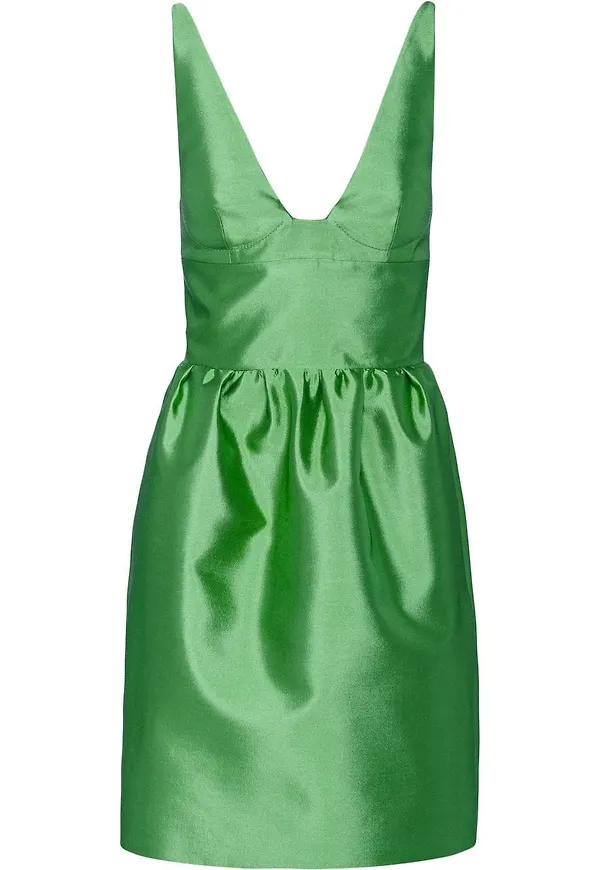 Prada ärmlös miniklänning - Grön