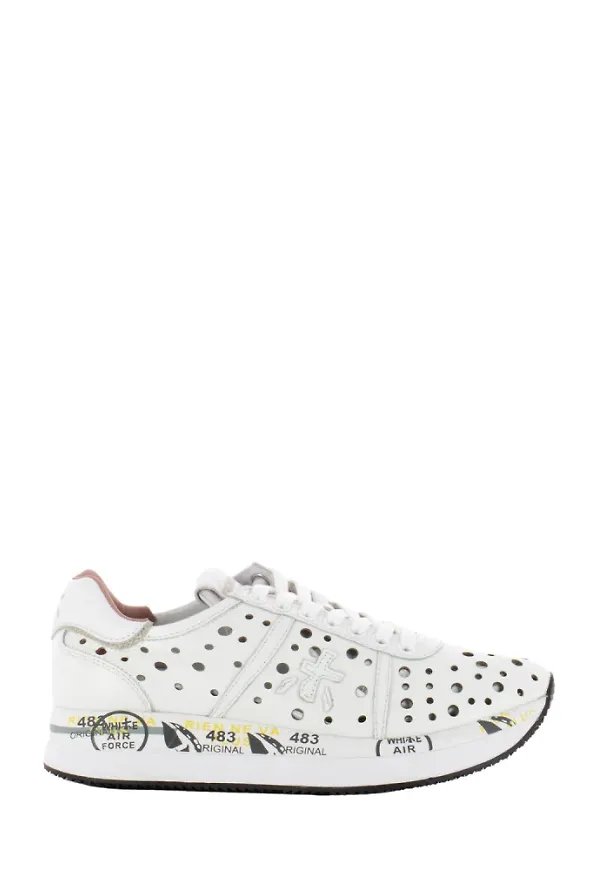 Premiata - Sneakers - Vit - Dam - Storlek: 38 Eu,39 Eu,40 Eu,37 Eu,35 Eu,36 Eu,41 EU
