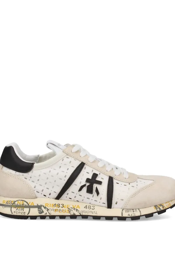 Premiata Lucyd sneakers med panel - Neutral