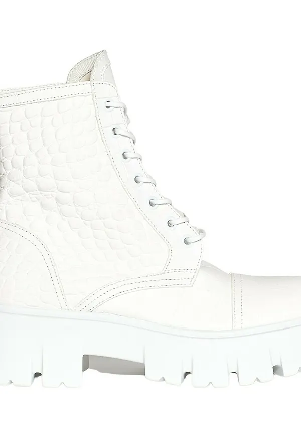 Premiata Polacco Boots Vit, Dam