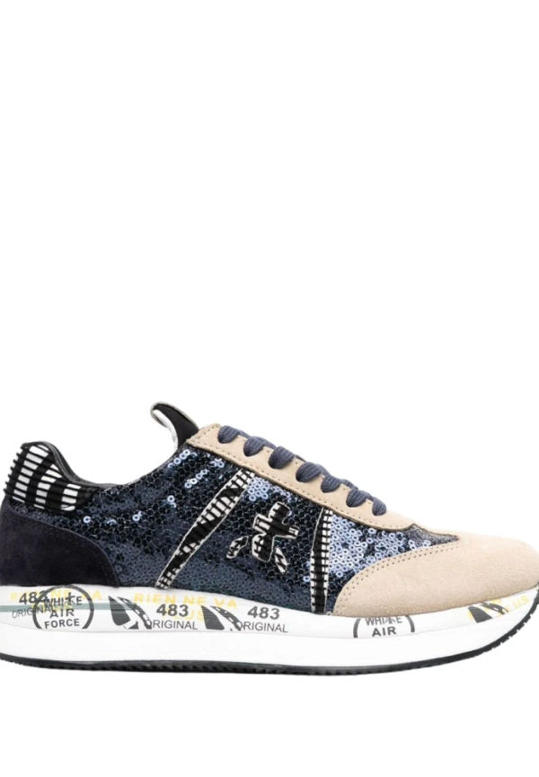 Premiata Premiata Sneakers Spotted Grå, Dam