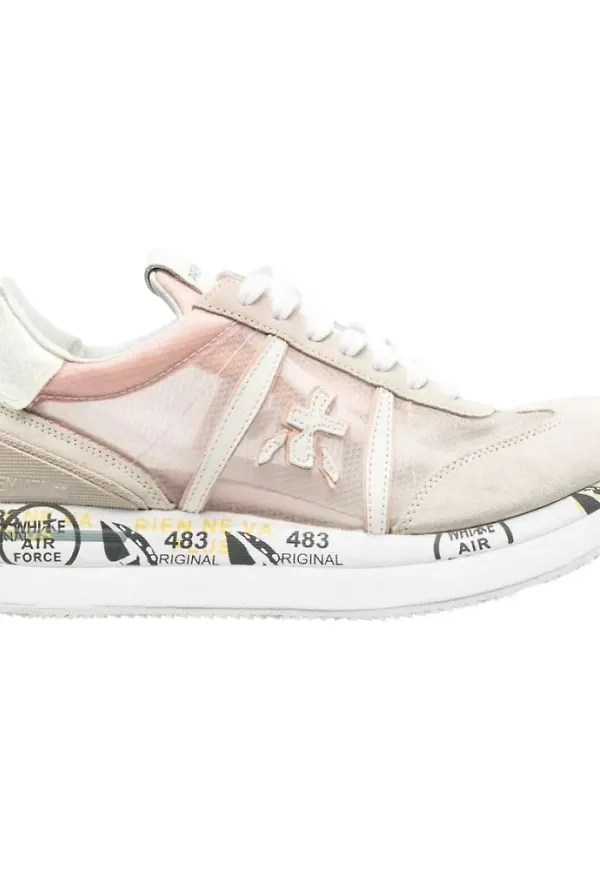 Premiata Sneakers Beige, Dam