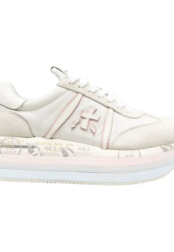 Premiata Sneakers Beige, Dam