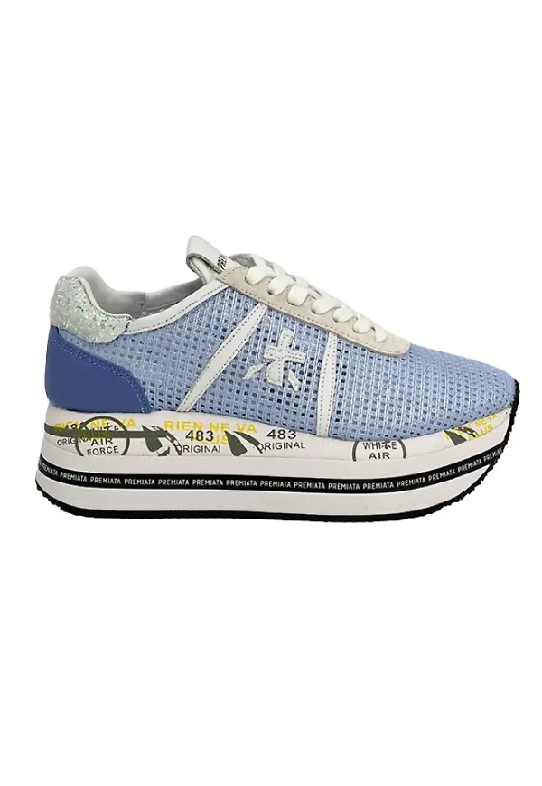 Premiata Sneakers Blå, Dam