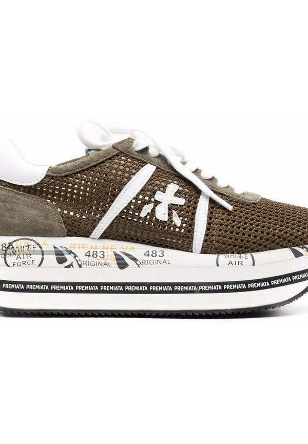 Premiata Sneakers Grön, Dam