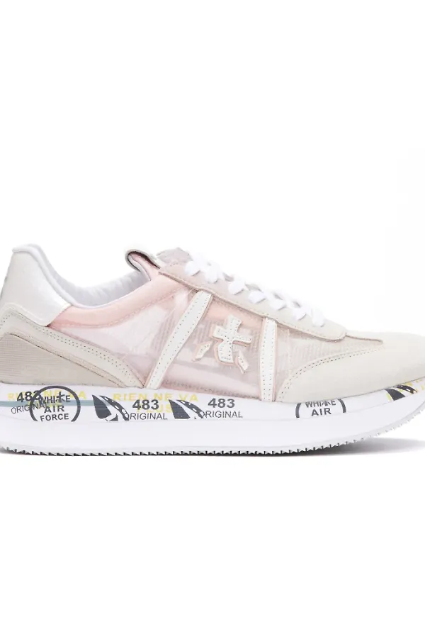 Premiata Sneakers Rosa, Dam