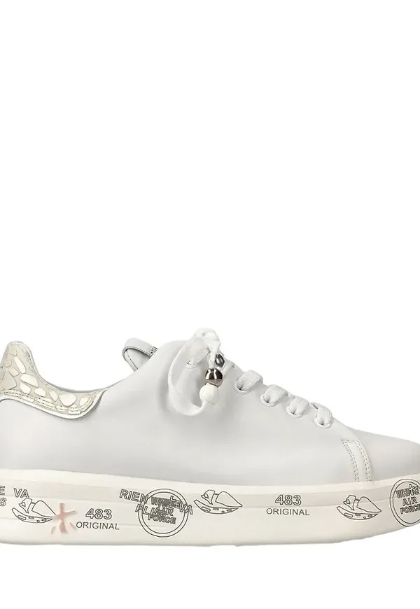 Premiata Sneakers Vit, Dam