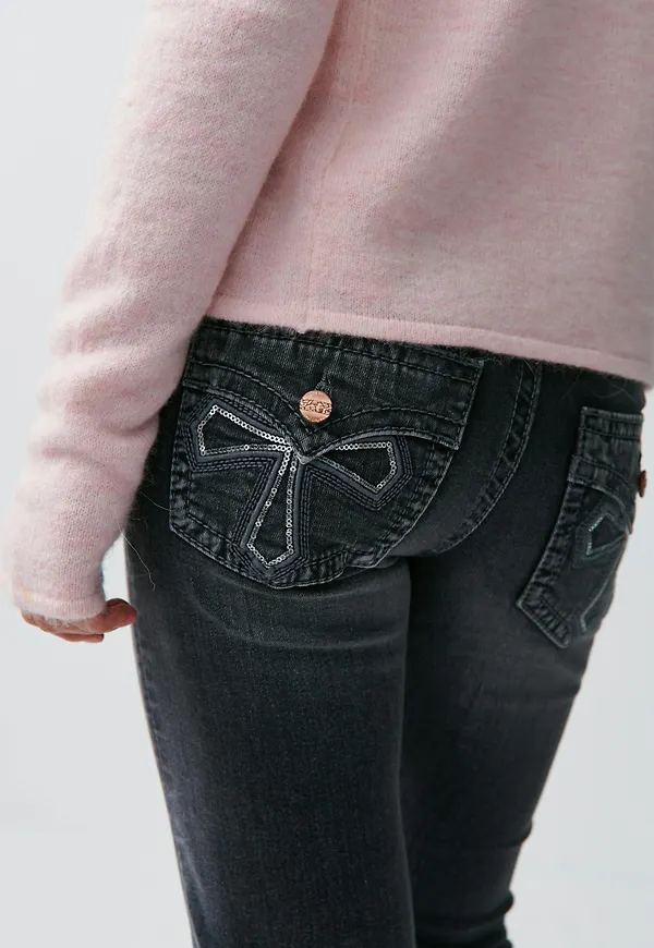 Embroidery tall jeans