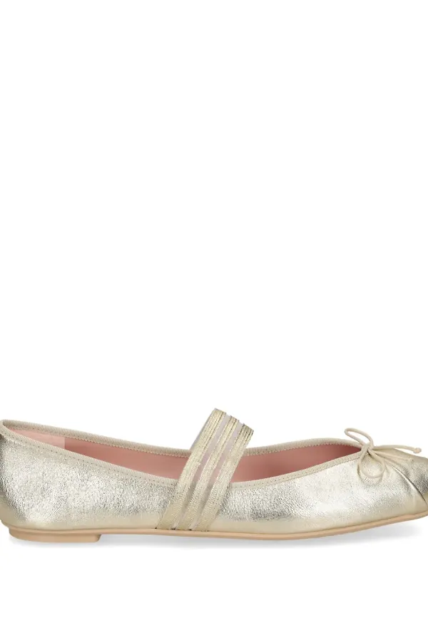 Pretty Ballerinas ballerinaskor - Guldfärgad
