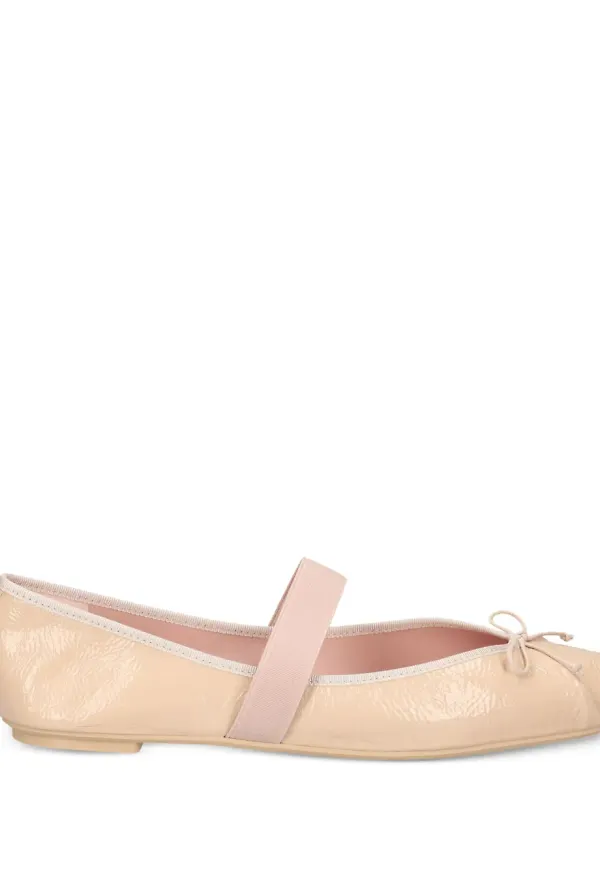 Pretty Ballerinas platt balett med rem - Neutral