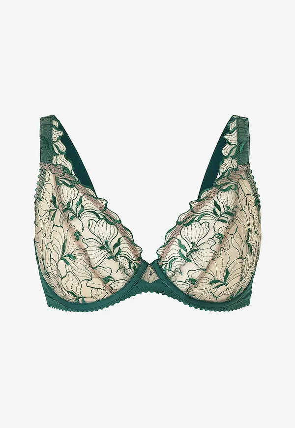 PrimaDonna - Bygel-bh Plunge Bra Springdale - Grön