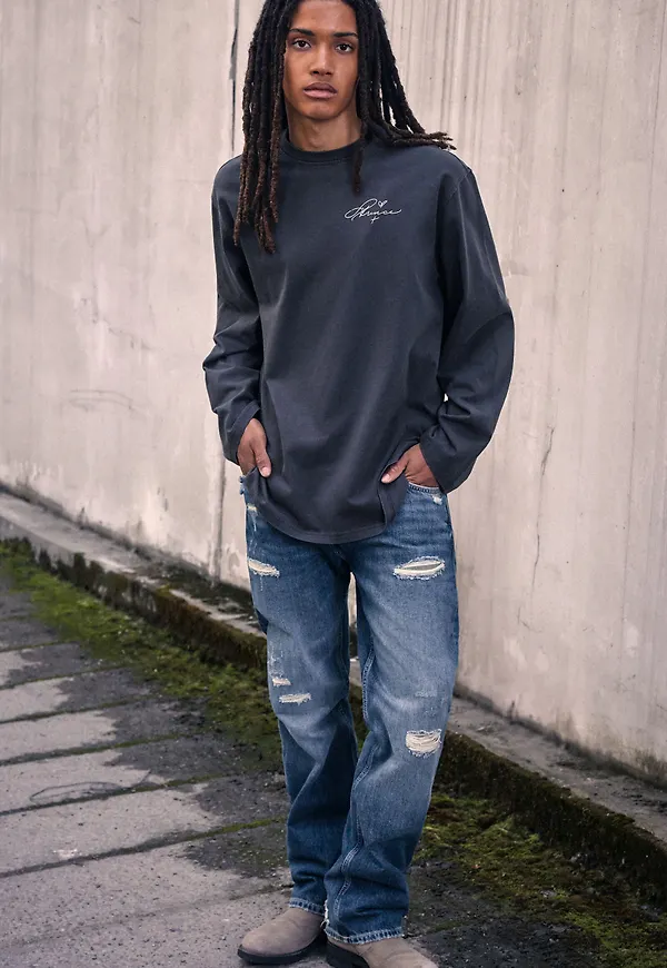 Prince oversized long-sleeve tee