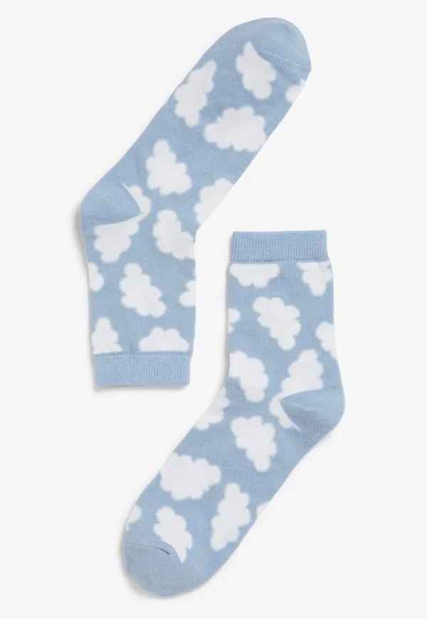 Print socks - Blue
