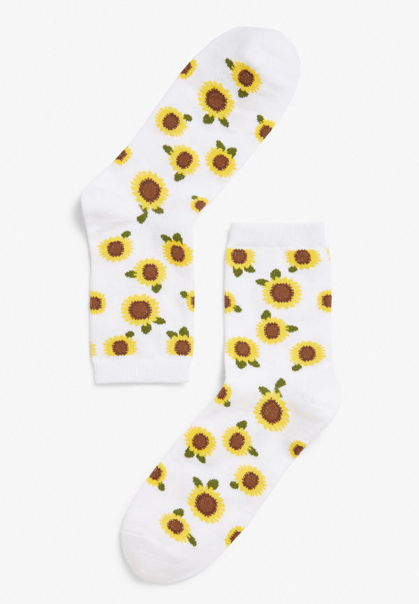 Print socks - Yellow