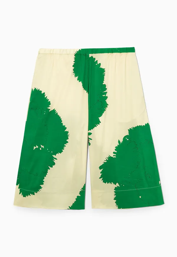 PRINTED BERMUDA SHORTS