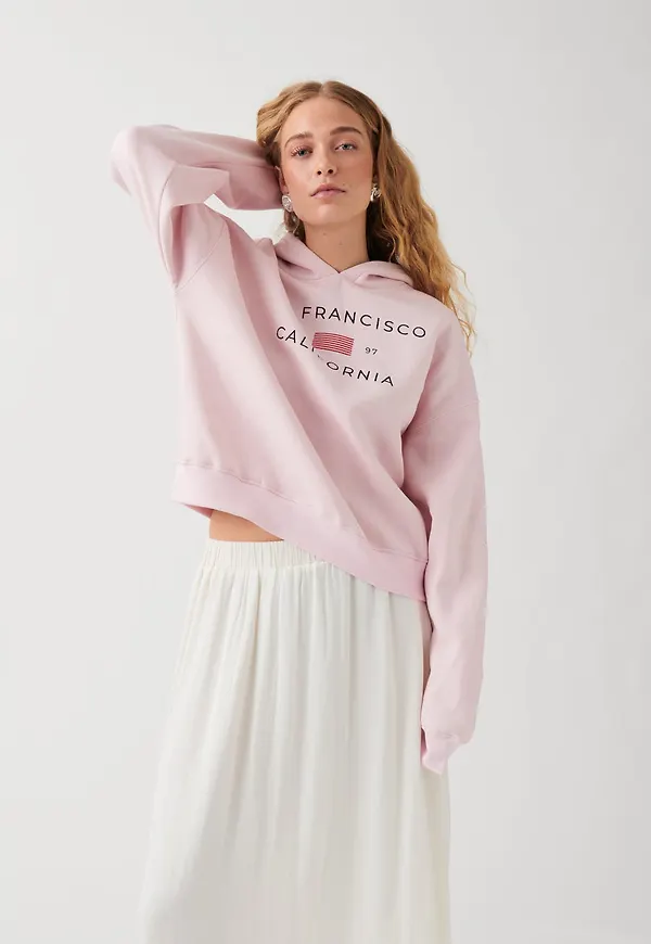 Printed hoodie