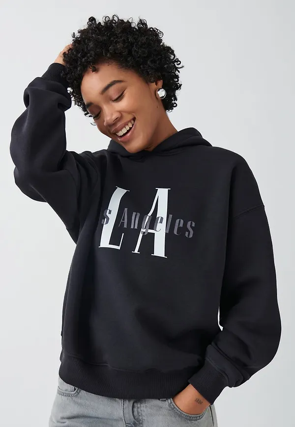 Printed hoodie