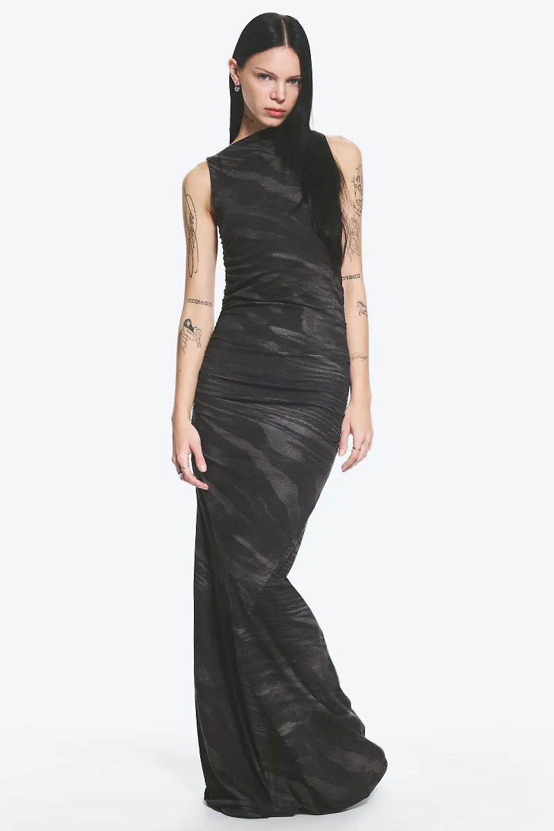 Printed Maxi Dress