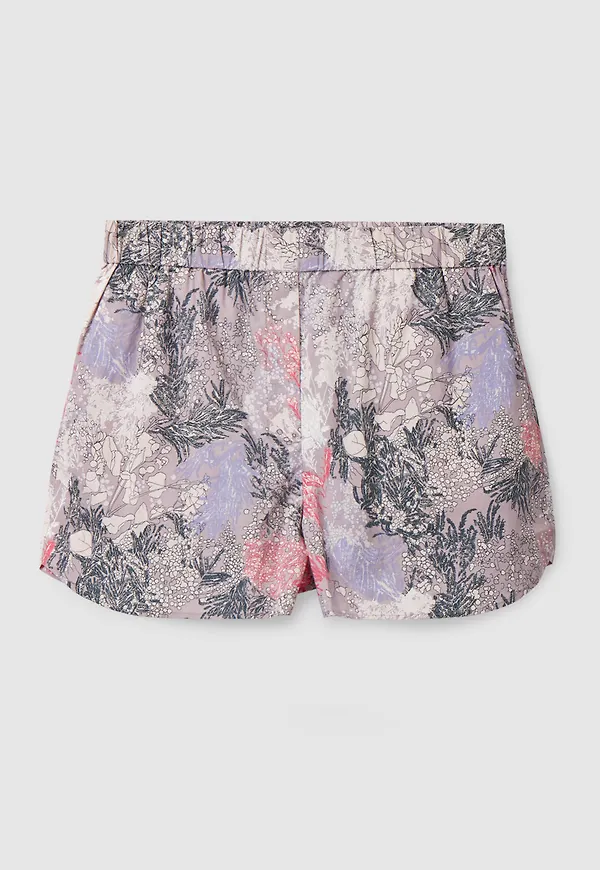 PRINTED PYJAMA SHORTS