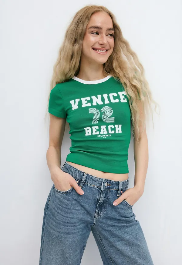 Printed tight top