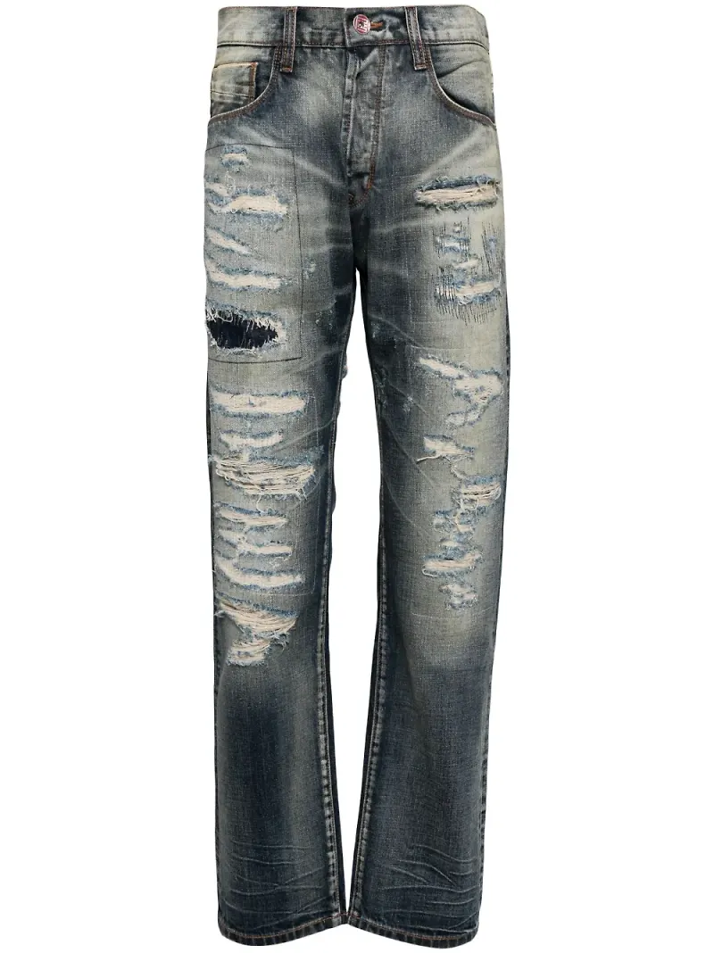 Private Stock The Malcolm straight-jeans - Blå