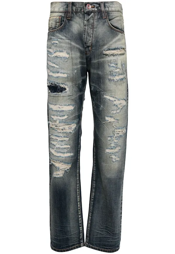 Private Stock The Malcolm straight-jeans - Blå