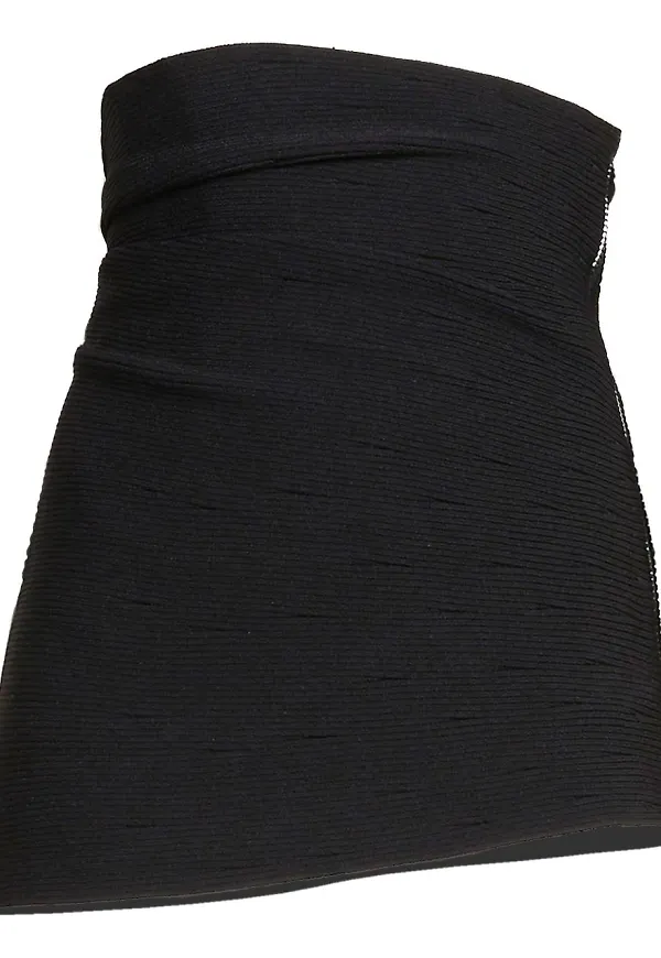 Proenza Schouler fitted ribbed-knit waistband - Svart