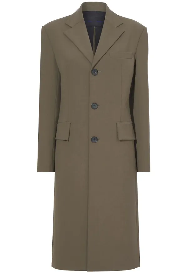 Proenza Schouler lightweight wool coat - Grå