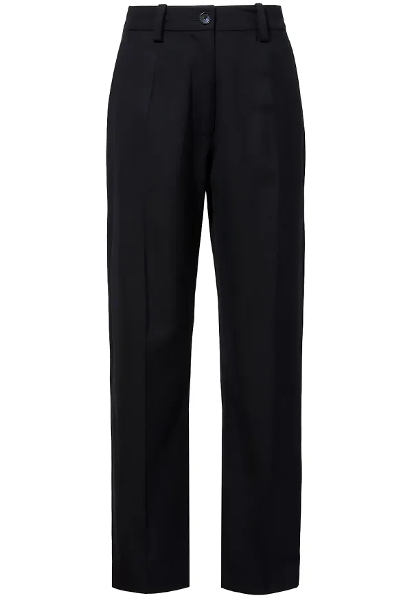 Proenza Schouler Otis raka byxor - Svart