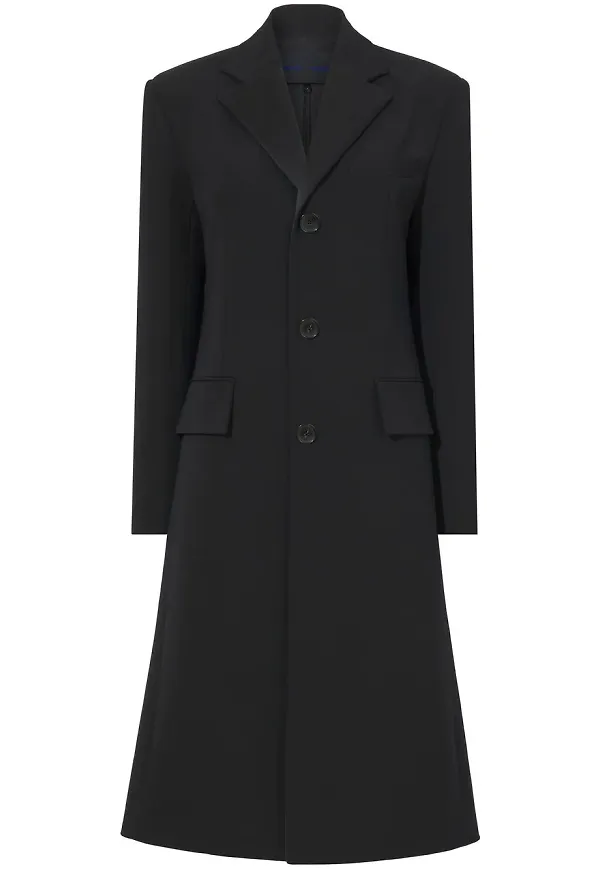 Proenza Schouler single-breasted coat - Svart