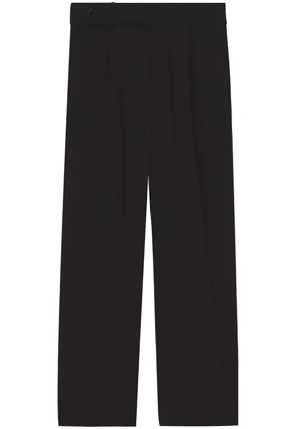 Proenza Schouler White Label Drapey Suiting skräddade byxor - Svart