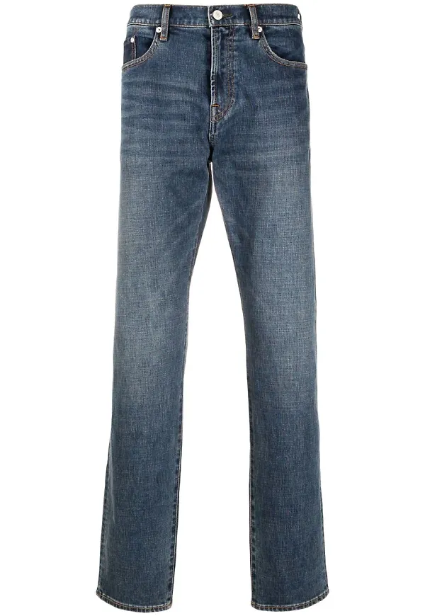 PS Paul Smith straight-jeans - Blå