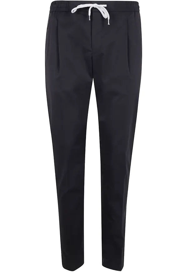 PT Torino plisserade slacks - Svart
